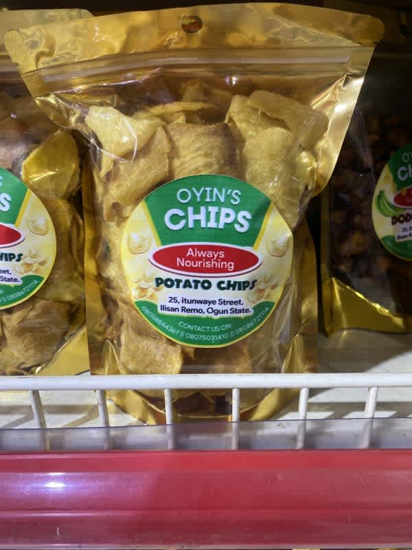 Oyin’s Chips Potato Chips