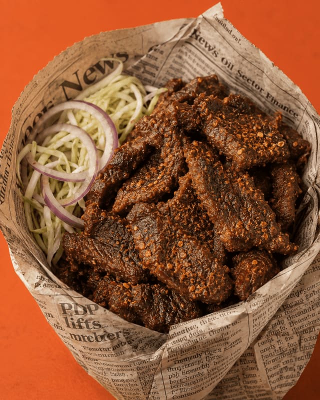 Peppered Suya
