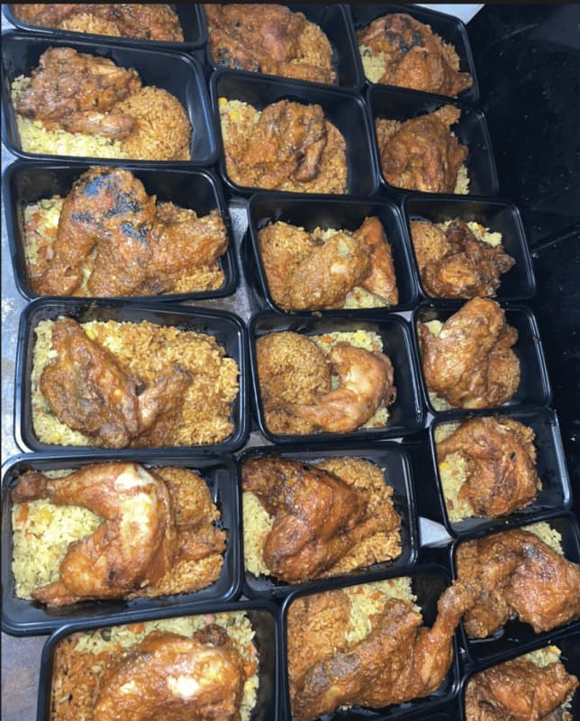 Mix Rice and Chicken
