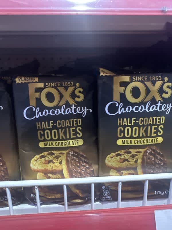 FOX’s Chocolate Cookies
