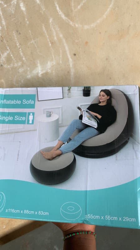 Inflatable sofa from KEJI’S varieties