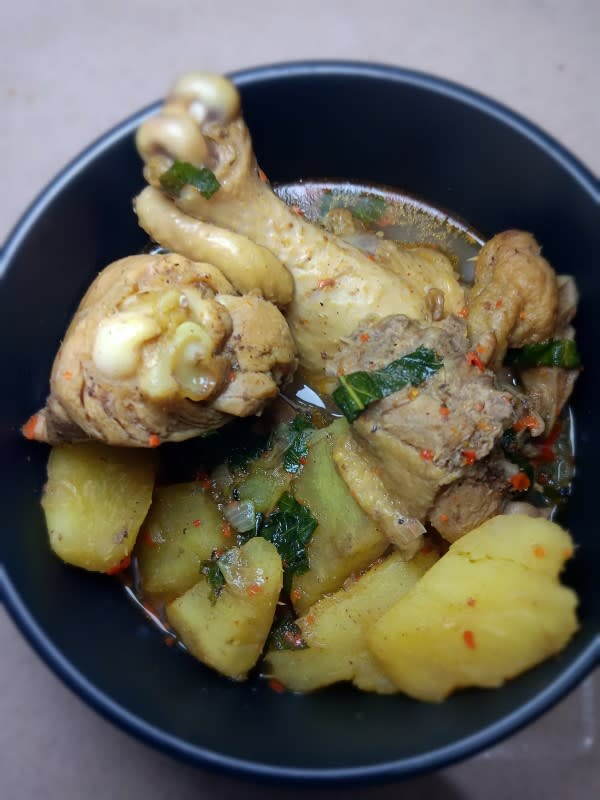 Chicken pepper soup