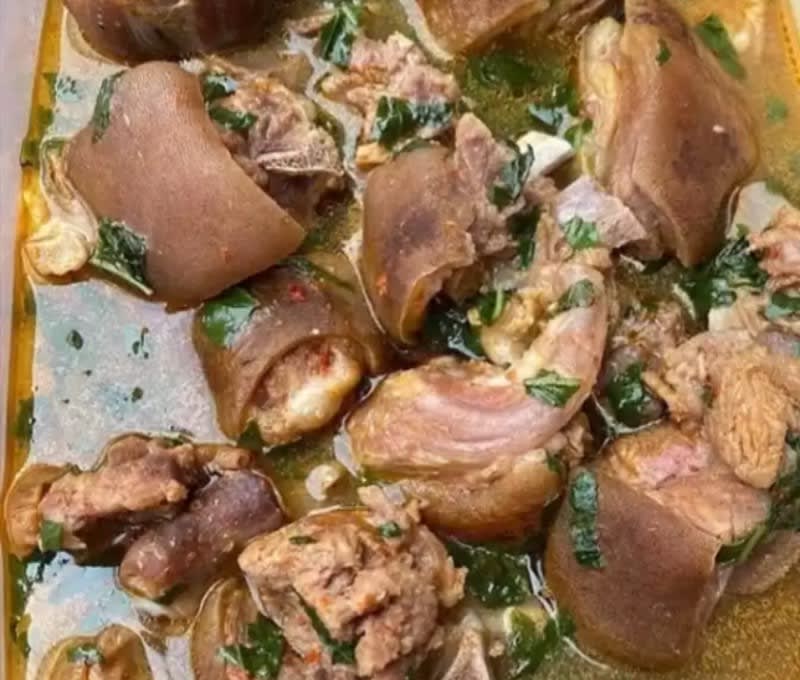 Goat meat pepper soup