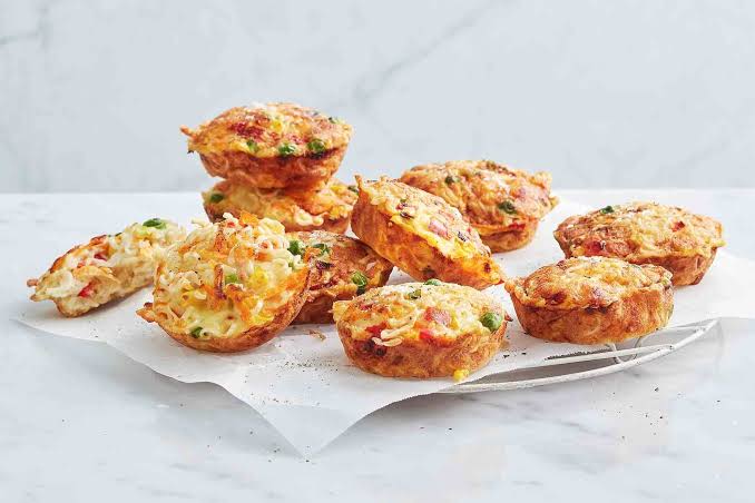 Noodles frittata