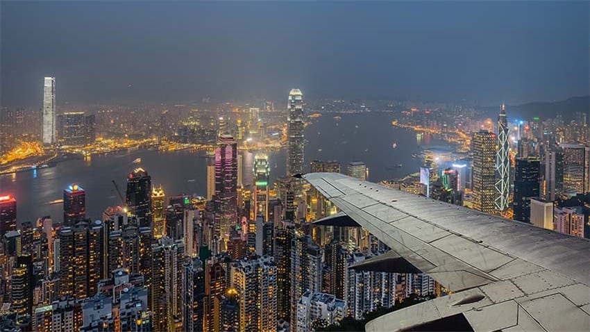 Bora-Bora from the sky