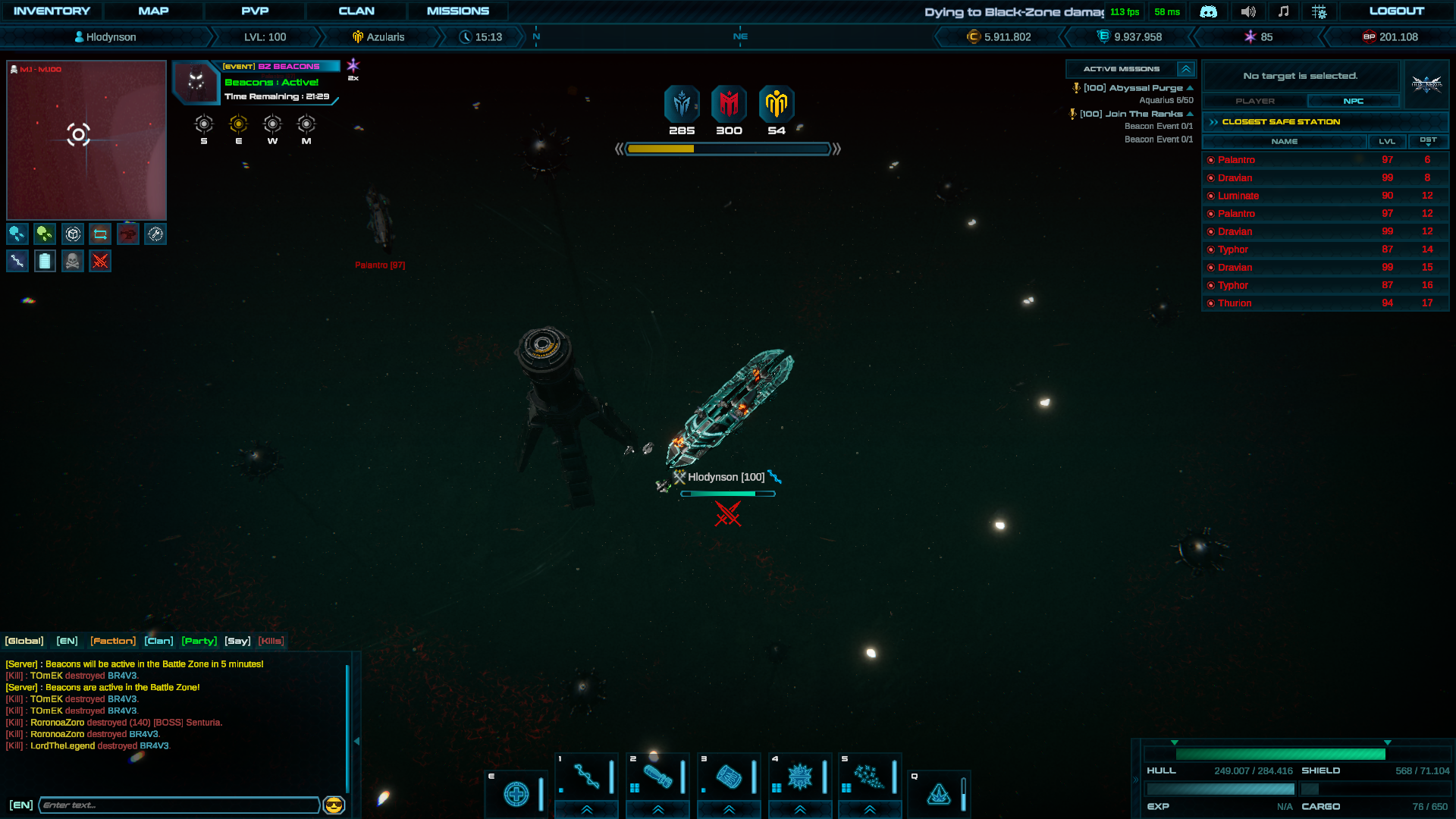 Dynamic Events and Missions