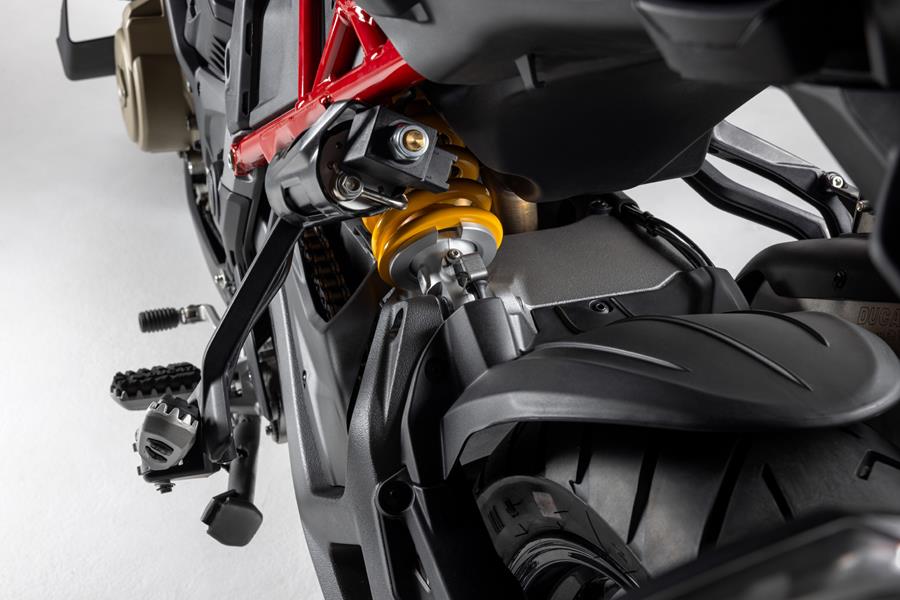 {'Enhanced Suspension and Braking Features'}