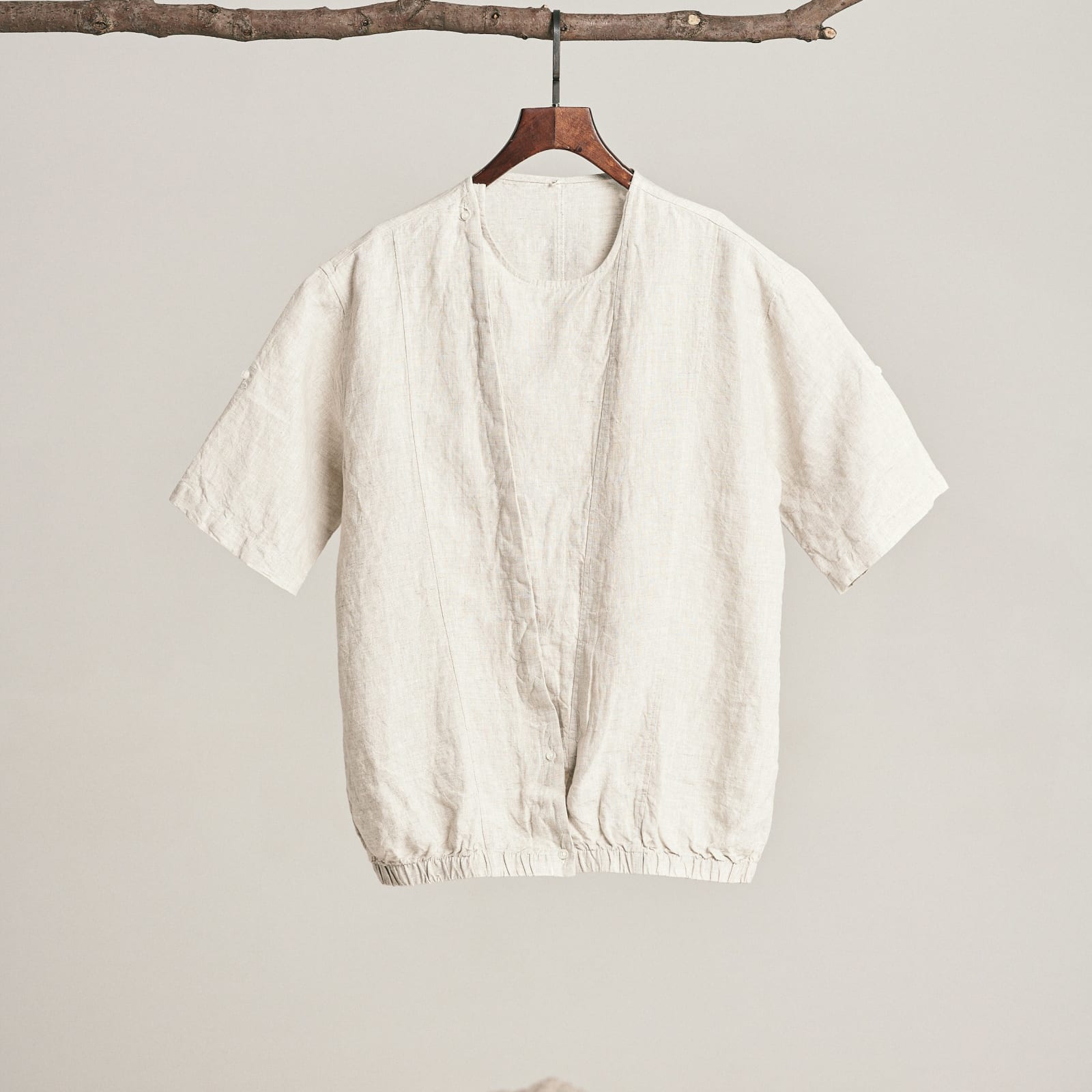 Blusa de lino