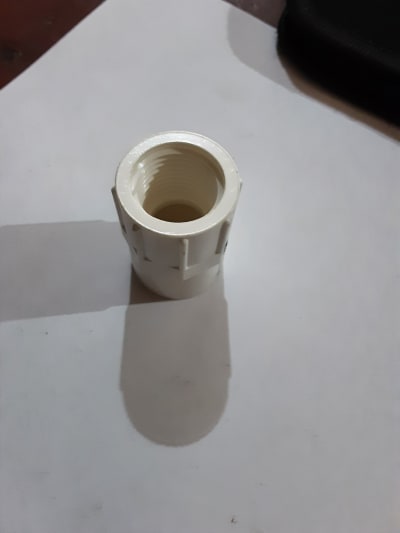 Tubo pvc hembra de 1/2
