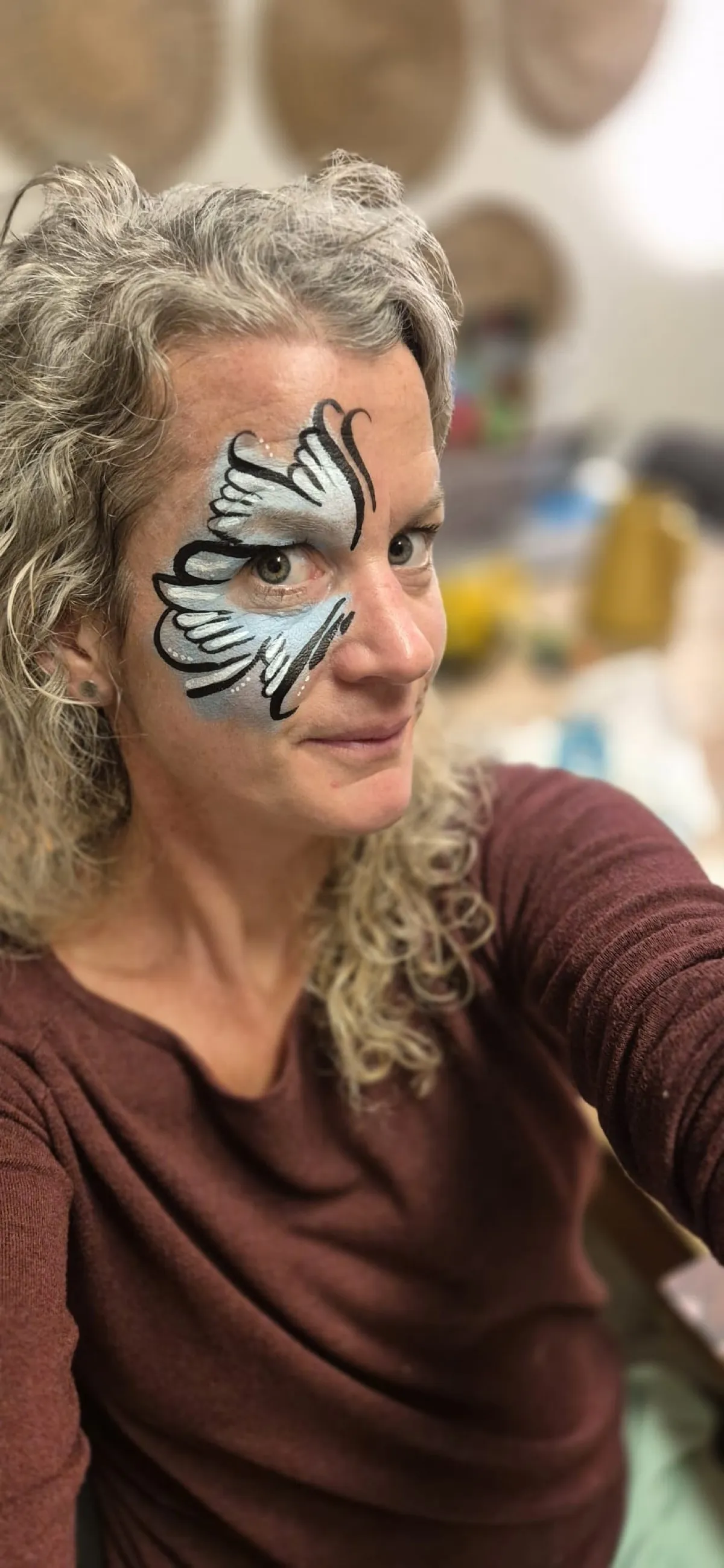 Face painting artwork