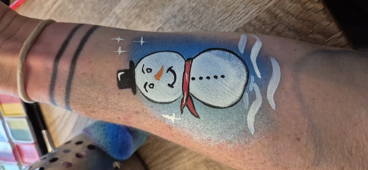 Face painting artwork