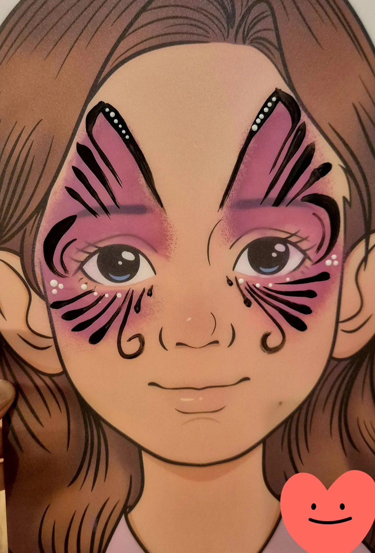 Face painting artwork