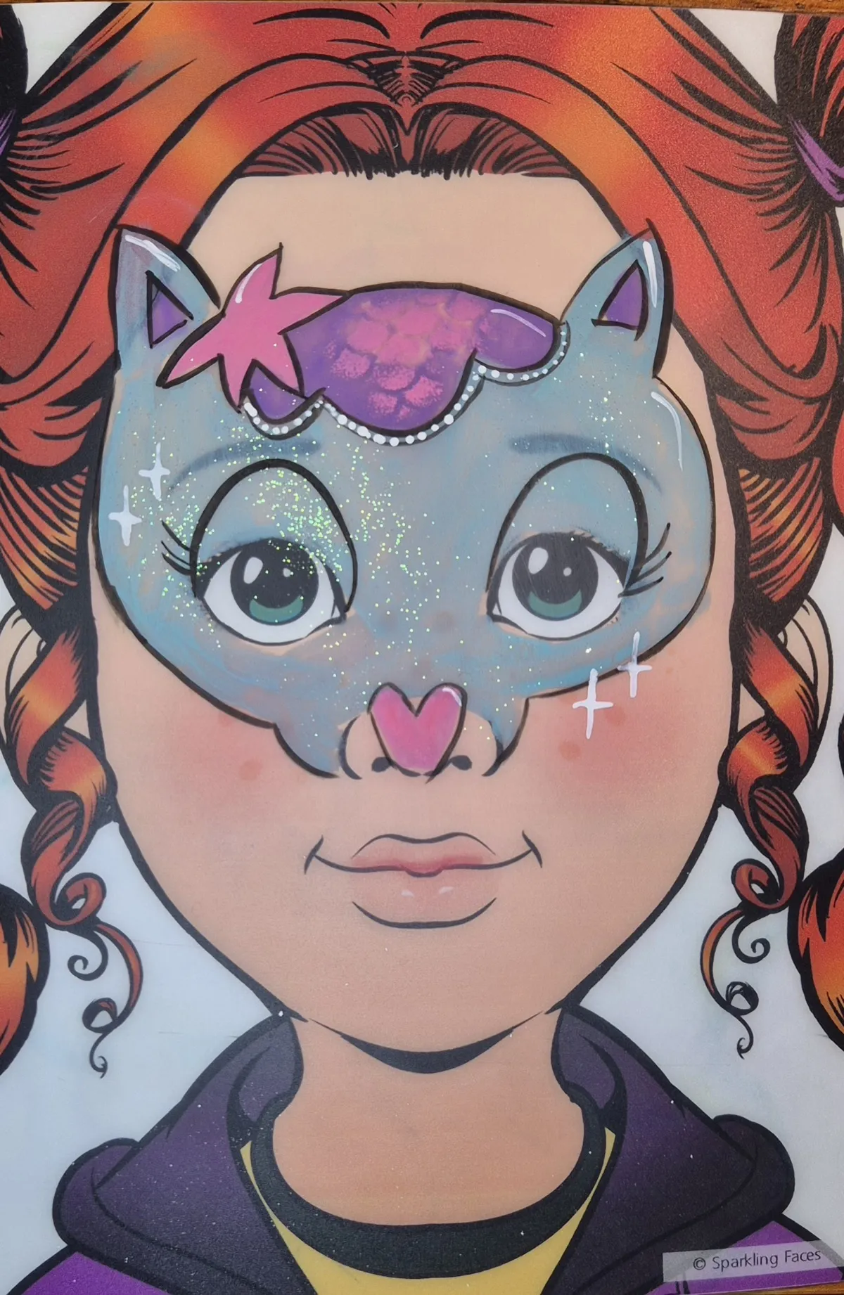 Face painting artwork