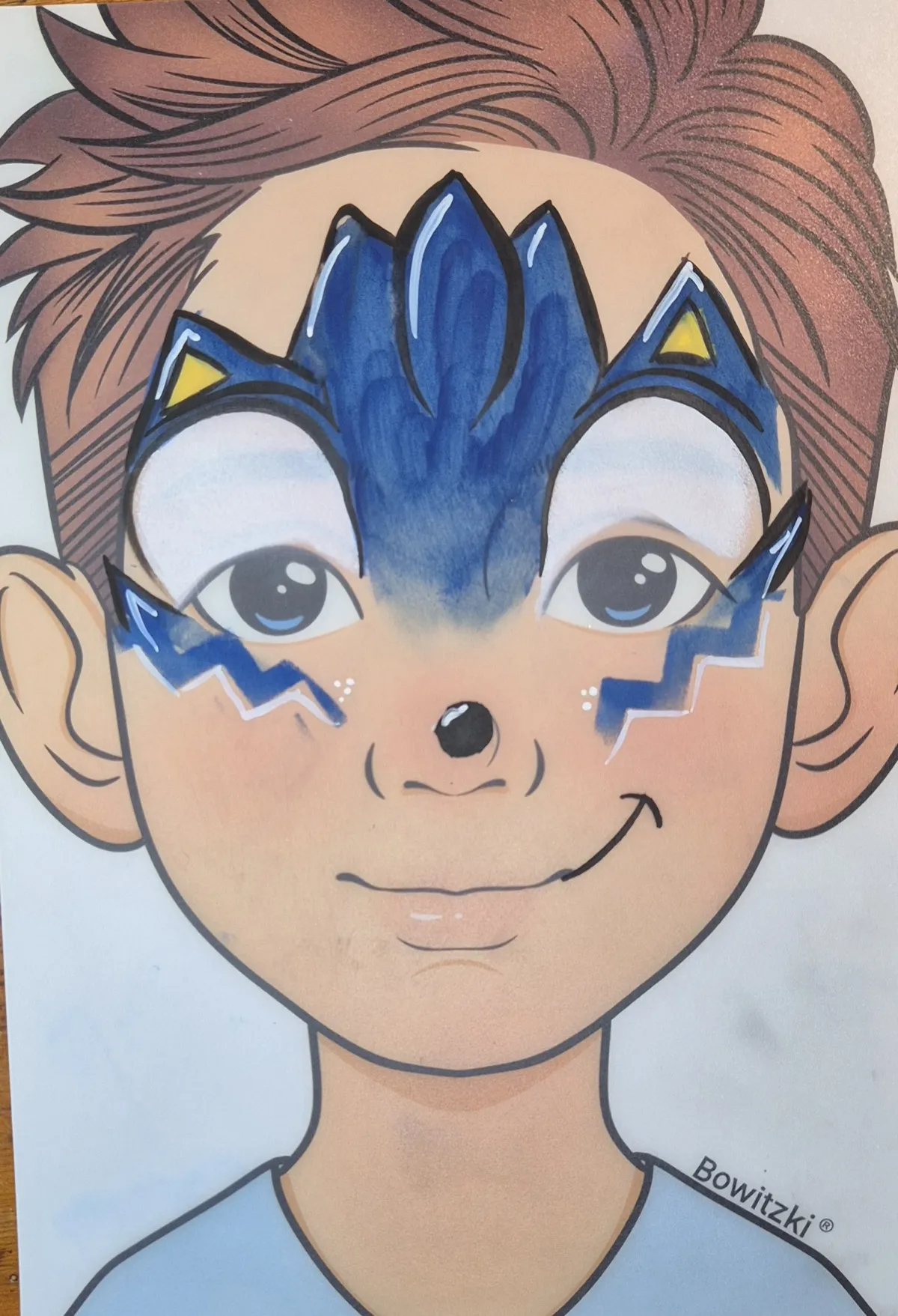 Face painting artwork