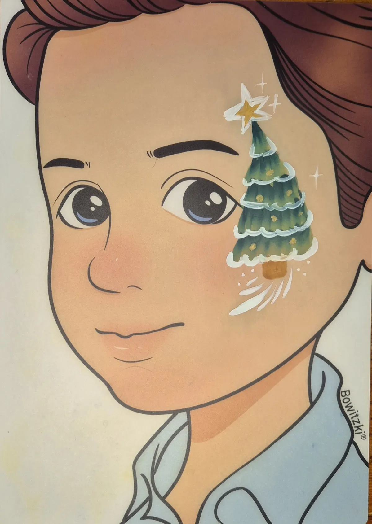 Face painting artwork