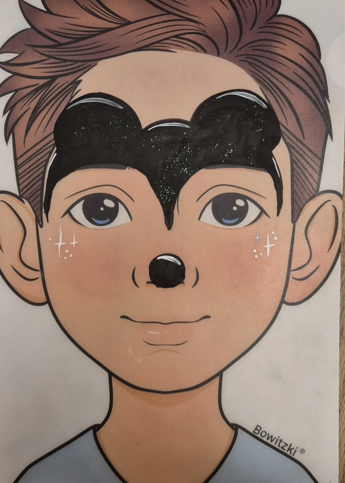 Face painting artwork