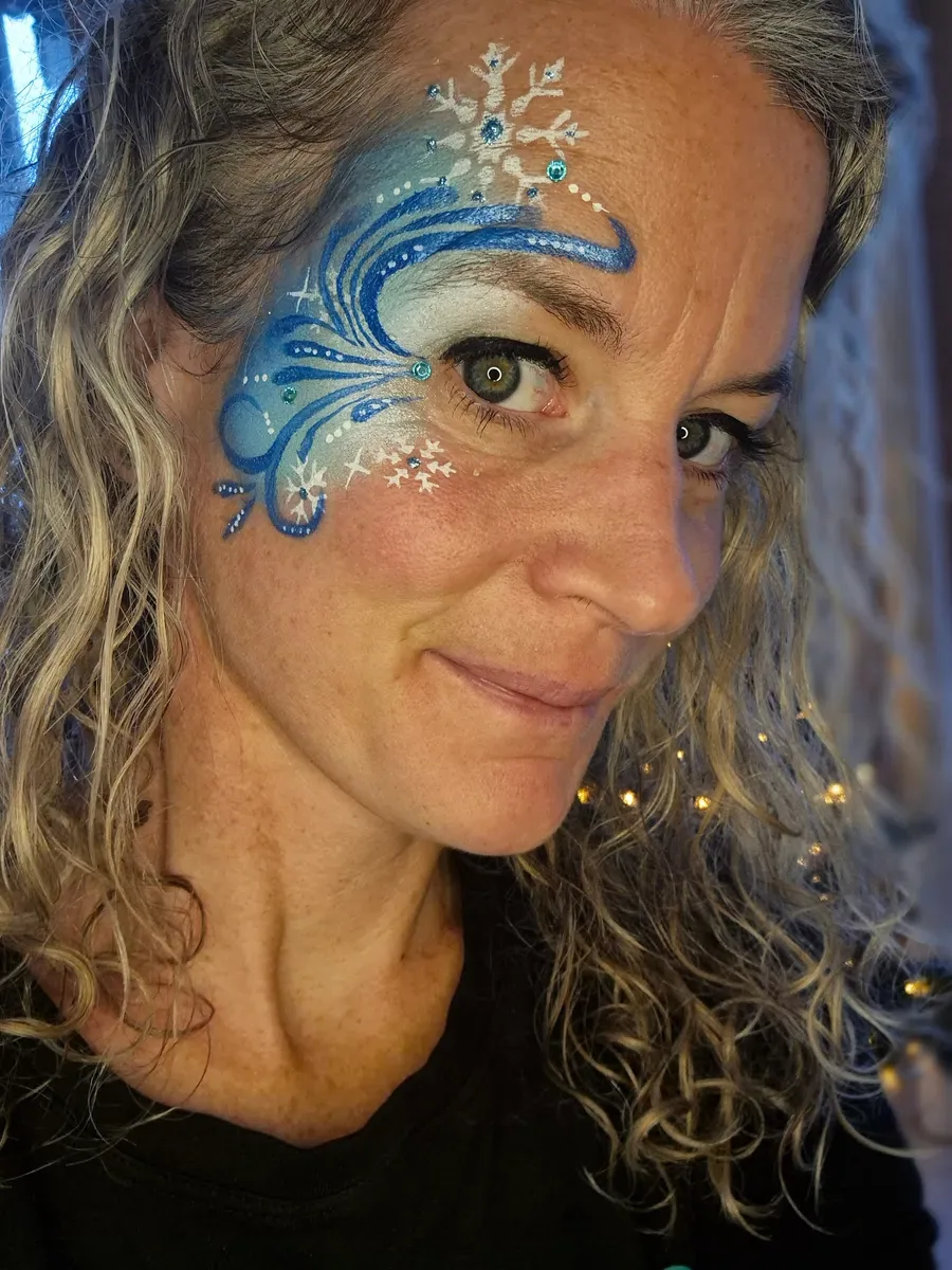 Face painting artwork