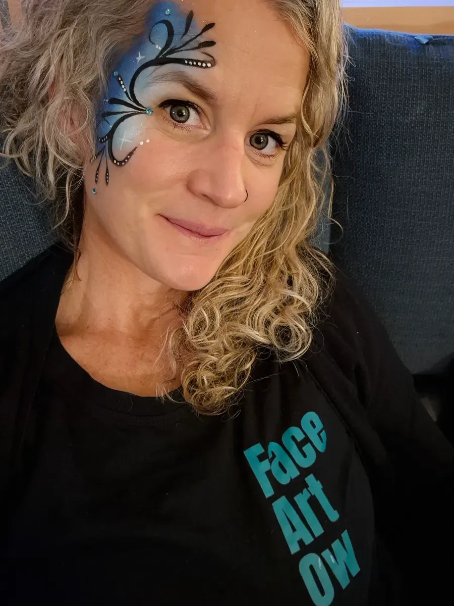 Face painting artwork
