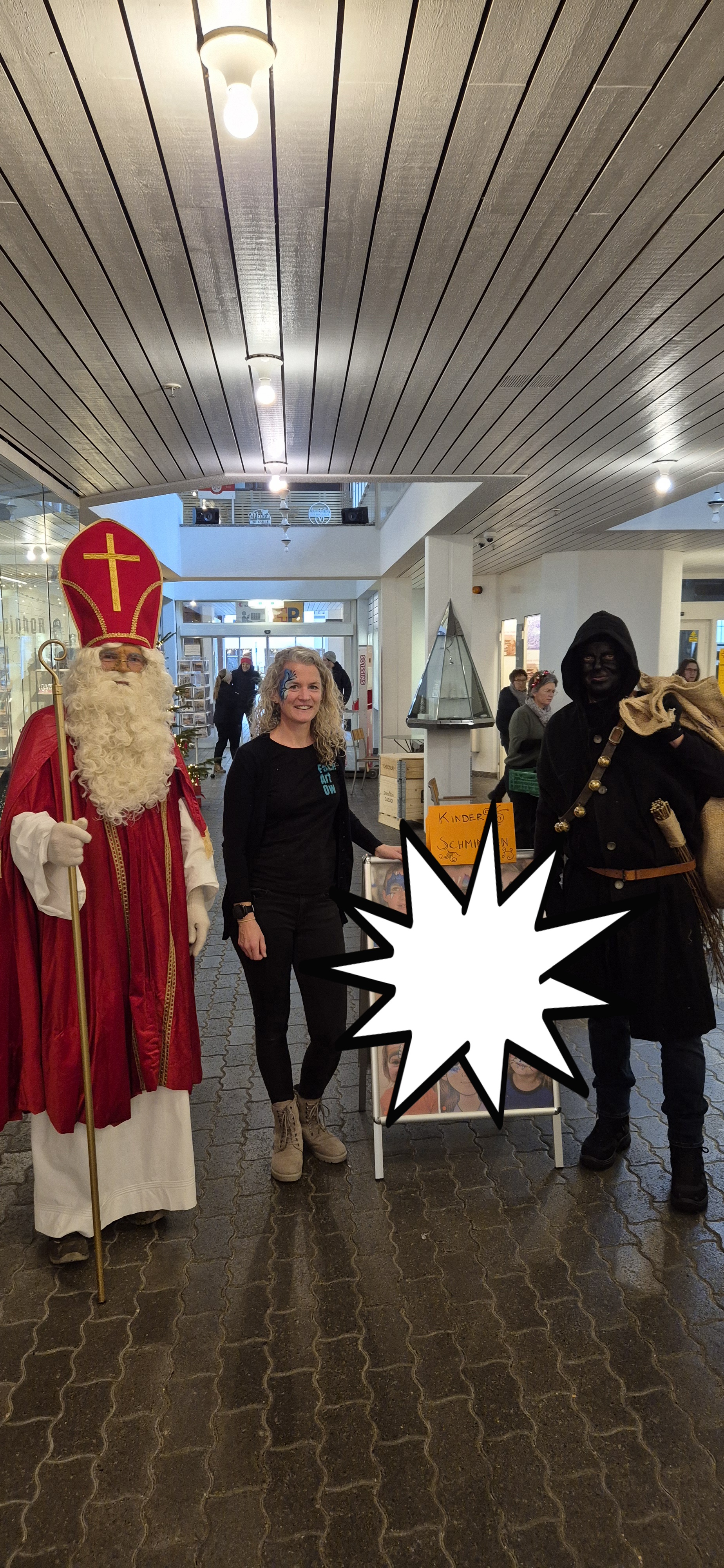 Face painting artwork by Denise