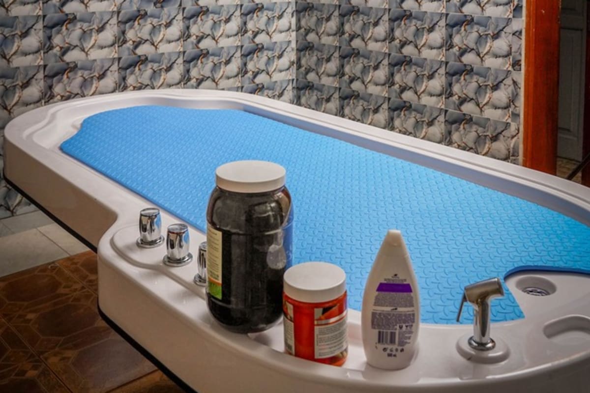 Luxury Facial Treatment Setup