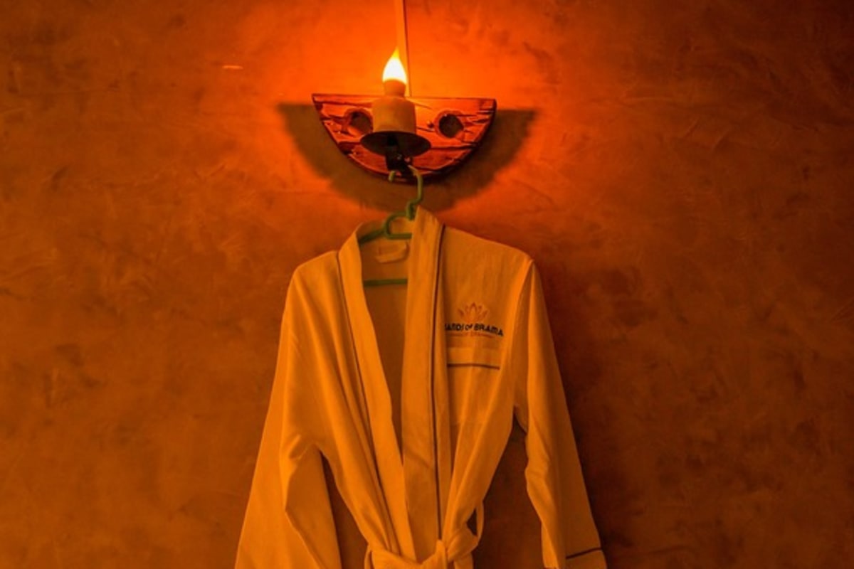 Luxury Facial Treatment Setup