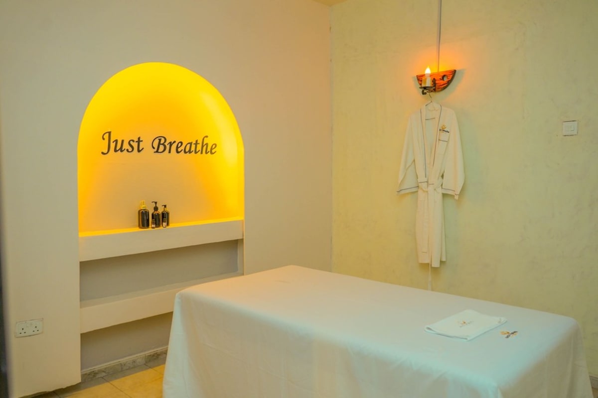 Luxury Facial Treatment Setup