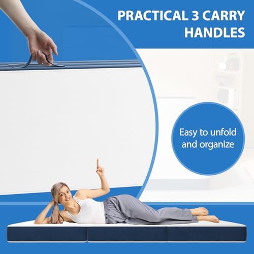 Vue 3 de Dewinner Matelas Pliant Triple