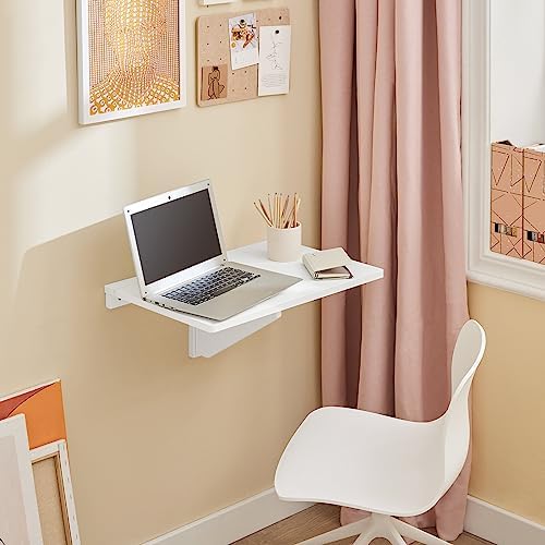 Vue 2 de Sobuy Table Murale Pliante
