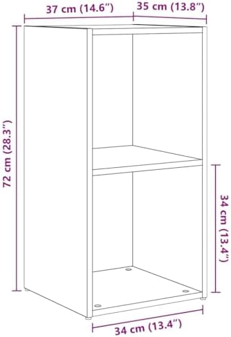 Vue 3 de Vidaxl Systeme De Rangement
