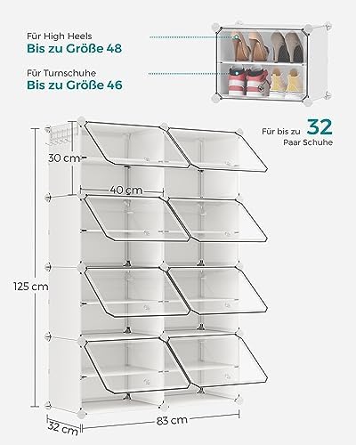 Vue 3 de Songmics Etagere Chaussures