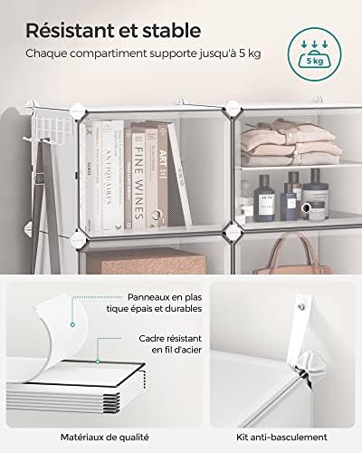 Vue 5 de Songmics Etagere Chaussures