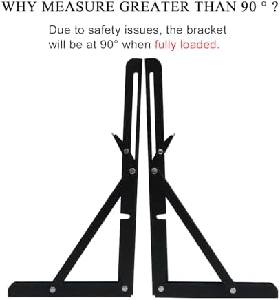 Vue 3 de Pieces Equerre Etagere Pliante