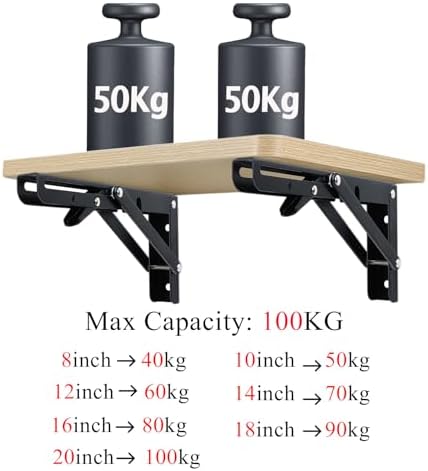 Vue 5 de Pieces Equerre Etagere Pliante
