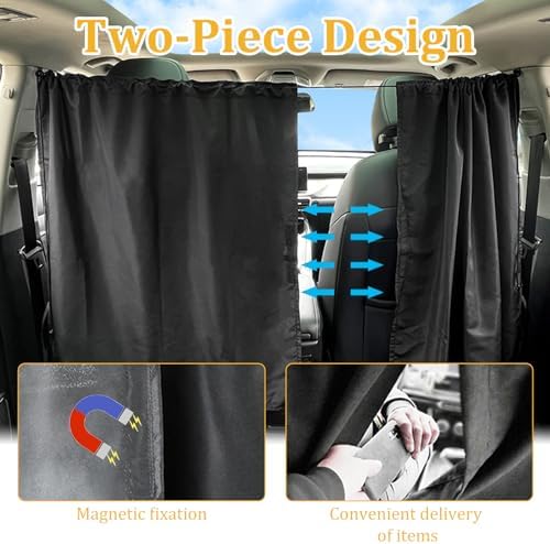Vue 3 de Hekobag Rideaux De Separation