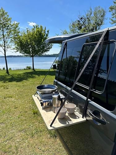 Vue 4 de Glamptray Table De Camping