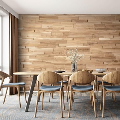 Vue 2 de Wooden Wall Design Panneau