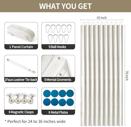 Vue 2 de Rinhartex Rideau De Porte