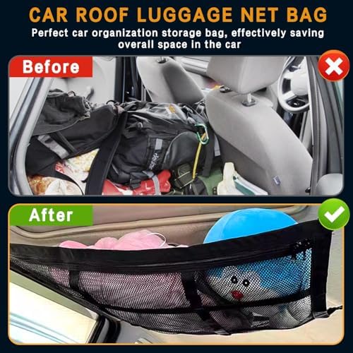 Vue 4 de Filet De Rangement Voiture