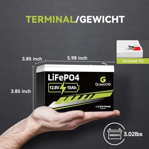 Vue 4 de Greenoe Batterie Lifepo