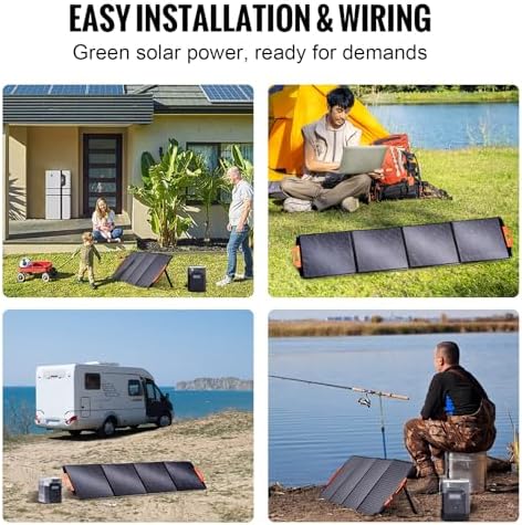 Vue 6 de Vevor Panneau Solaire Portable