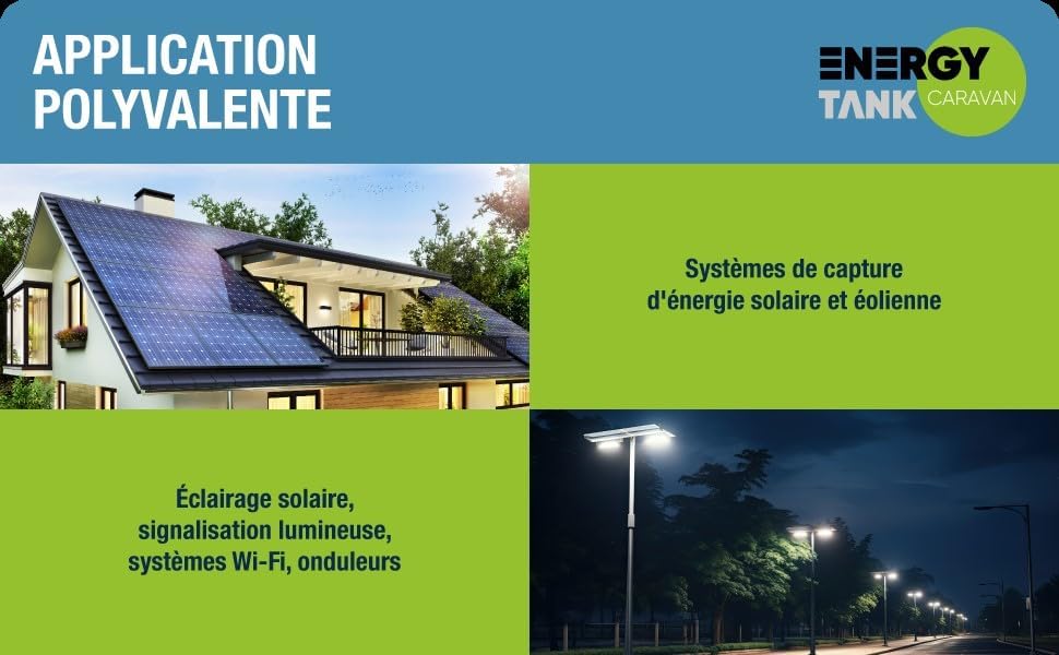 Vue 5 de Batterie Camping Car