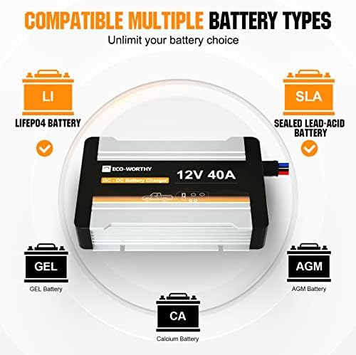 Vue 2 de Ecoworthy Chargeur De Batterie
