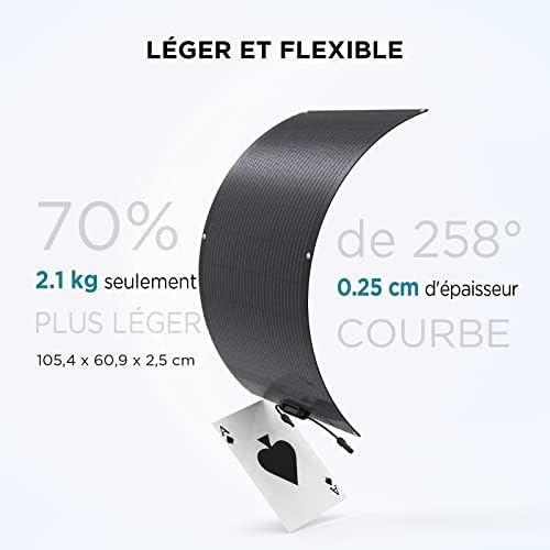 Vue 2 de Panneau Solaire Flexible Ecoflow