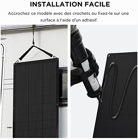 Vue 4 de Panneau Solaire Flexible Ecoflow