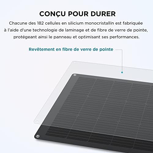 Vue 5 de Panneau Solaire Flexible Ecoflow