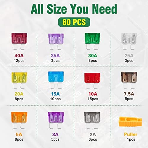 Vue 2 de Pcs Standard Fusible Voiture