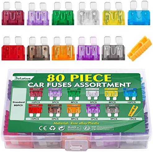 Vue 7 de Pcs Standard Fusible Voiture