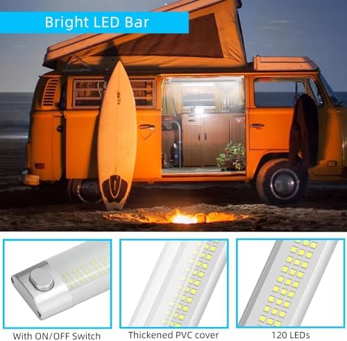 Vue 2 de Zenovate Barre Led
