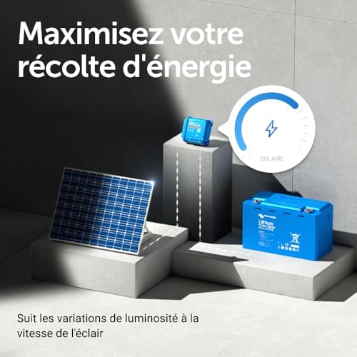 Vue 5 de Victron Energy Smartsolar Mppt