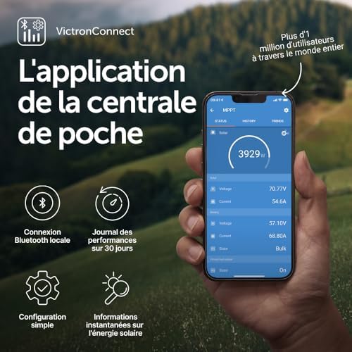 Vue 6 de Victron Energy Smartsolar Mppt